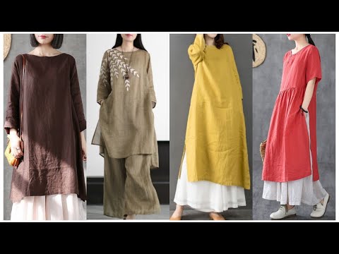 Plain suit design/baggy dress design/loose dress design/pregnancy dress design/Korean dress design