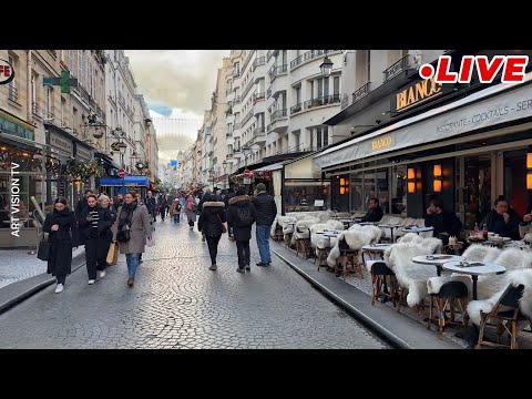 [🇫🇷Paris Live] Bonjour Paris Latin Quarter Café & Walk Live Broadcasting  10/January/2025