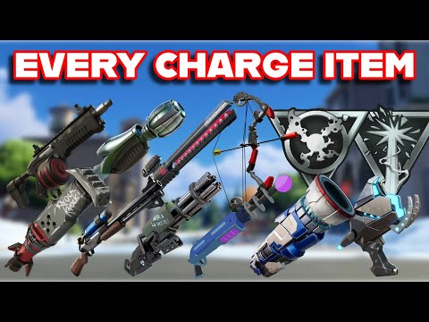 Ranking EVERY CHARGE ITEM In FORTNITE HISTORY From WORST To BEST