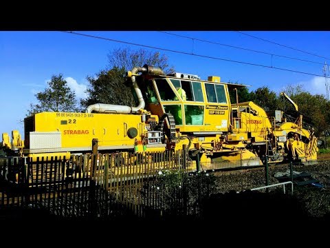 Railroad Construction Work - Eisenbahn dienstfahrzeuge - Werk aan het spoor