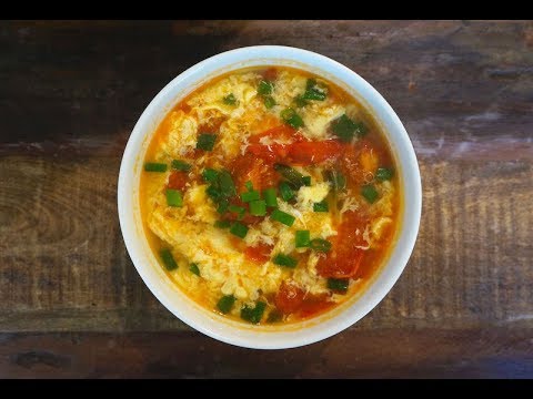 Tomato Egg Drop Soup (Episode 6 ~ Garden to Table)