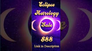 ECLIPSE ASTROLOGY CHART reading sale #astrologyreadings