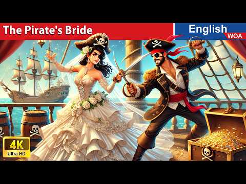 The Pirate's Bride: From Maiden to Queen of the Seas! 👰💦🌊 🌛 Fairy Tales @WOAFairyTalesEnglish