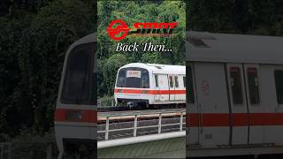 SMRT Trains 🇸🇬 Then & Now Comparison #singapore #mrt