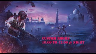 LIVE - CUSTOMS ROOMS AND RANDOMS | PUBG MOBILE KORIAN VERSION