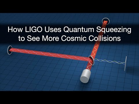 How LIGO Uses Quantum Squeezing to See More Cosmic Collisions (Animation)