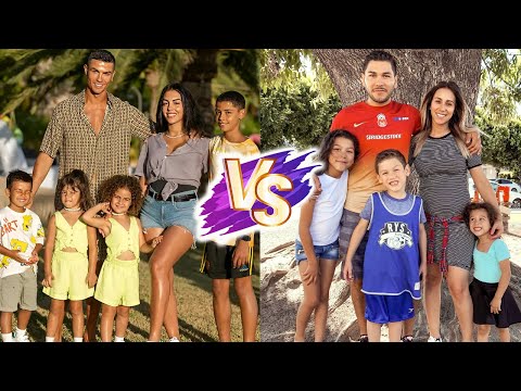 Cristiano Ronaldo's Family VS Familia Diamond Natural Transformation 🌟 2024 | From 0 To Now