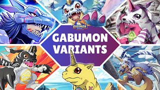 Gabumon - All Variants