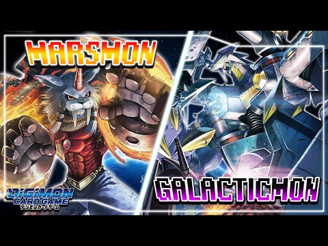 Digimon Card Game : Marsmon (Red) VS Galacticmon (Black) [BT-11]