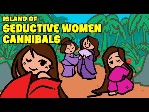 The Island of Seductive Women Cannibals | Japanese Buddhist Lore