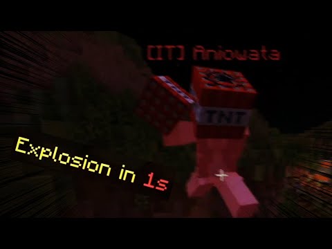 Trying not to explode in MINECRAFT TNT TAG