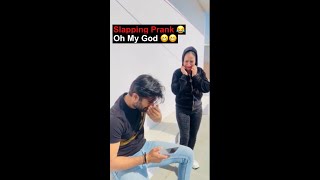 Slapping Prank On Husband 😜| #shorts #shortprank #prankonhusband #jatinsheetal