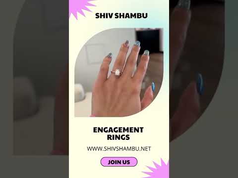 Shiv Shambu |Platinum Diamond Engagement Ring Setting| Diamonds Engagement Ring