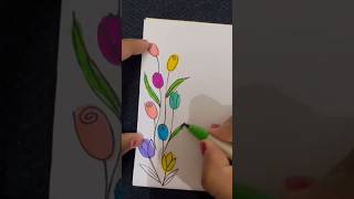 Easy Border design || Assignment, project, Notebook cover page design ideas #journalideas #shorts