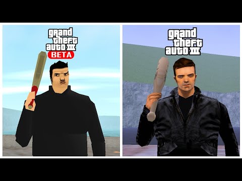 GTA III - Beta vs. Release Comparison!