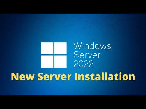 Windows Server 2022 Installation