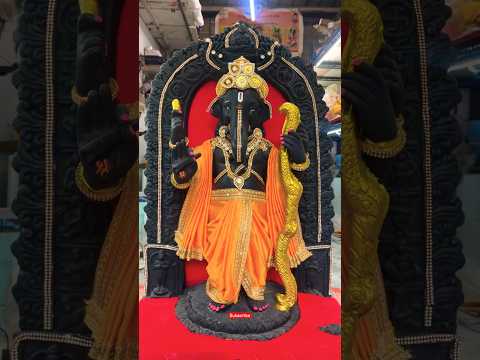 Ganpati Bappa in ram lalla form #youtubeshorts #shorts #ganpatiaagman2024 #ramlallasidol #trending