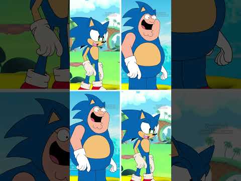 SONIC VS PETER GRIFFIN  #sonicthehedgehog #sonic Oh Damn