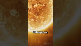 The Heliosphere: Earth's Cosmic Shield! #facts #space #universe #nasa #solarsystem #spacefacts