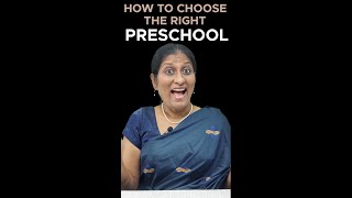 HOW TO CHOOSE THE RIGHT PRESCHOOL #shorts #preschoolers #learningisfun #onlinekidsclasses