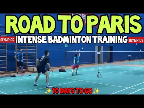 How A PROFESSIONALS Trains for Paris Olympic | Intense badminton training