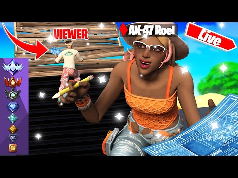 🔴 Fortnite Carrying viewers to UNREAL!!  (AlmostTo 5K Subs)