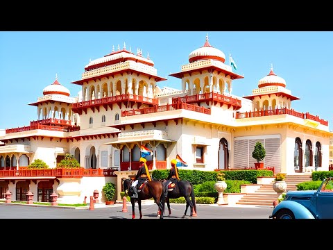 Taj Rambagh Palace Jaipur India - Best Hotel in the World (Full Tour & 4K Vlog)