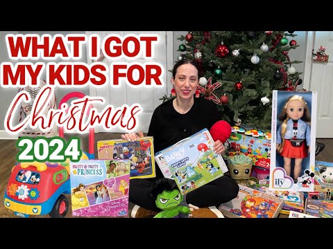 WHAT I GOT MY KIDS FOR CHRISTMAS 2024 | Best Toys to Get for Christmas This Year | Mom of Three