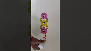 #simple #trending #ytshorts #viralvideo #colors #side#border #rangoli #design #daily #use