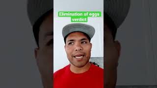 Verdict of eliminating eggs #chickenbroccoliwater #eliminationdiet #shorts #diet