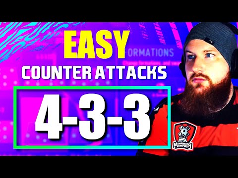 FIFA 22: 433(4) BEST Custom Tactics & Instructions - Use THIS For EASY Counter Attacks