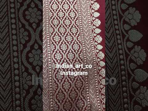 Handloom pure katan silk saree #handwoven #banarsisilksaree #handloom #puresilk 9450152244