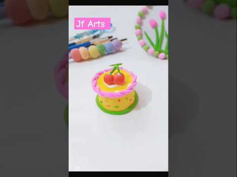 Cute clay art 🎂😩 #shortvideo #diy #art #tutorial #kpop #ive #cover #bts #itzy #music