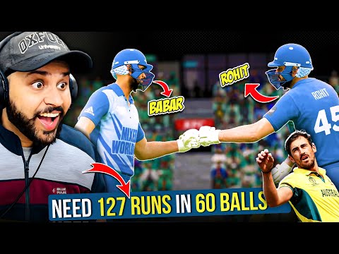 ROHIT & BABAR shines against AUSTRALIA I Cricket 24