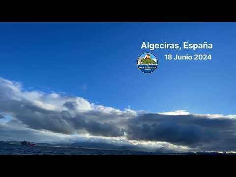 Clouds over Algeciras Spain 18 June 2024