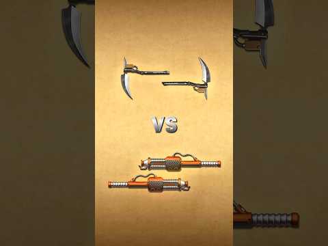 Mowers or Flame clubs?  which one is the best with the enchantment? 🤔#shorts #shadowfight2