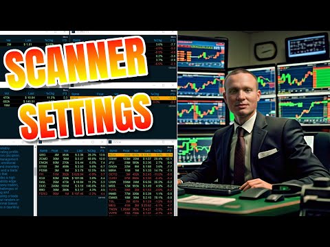 Scanner Settings for Day Trading #daytrade #stocks