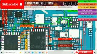 Samsung c9 pro (c900) network and signal diagram | samsung c900f antenna ways and circuits borneo