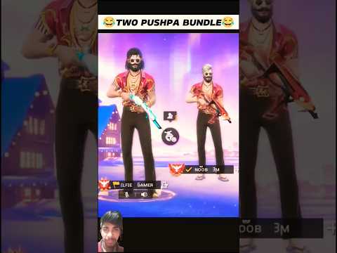 Same Pushpa Bundle 😂 -#freefire #shortvideo #funny