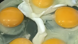 Amazing egg halfcook #Asmr #viral #highlight