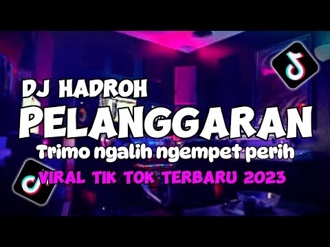 DJ PELANGGARAN ||DJ TRIMO NGALIH NGEMPET PERIH [hadroh version]