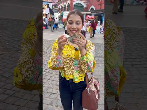 Sakib ne dia mujhe 1000 rs ka Shopping challenge new market mai🥳 le lia sab🤭 #shorts #minivlog