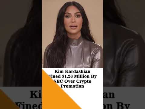 Kim Kardashian Fined $1.26 Million By SEC Over Crypto Promotion | #kimkardashian #cryfty #emax