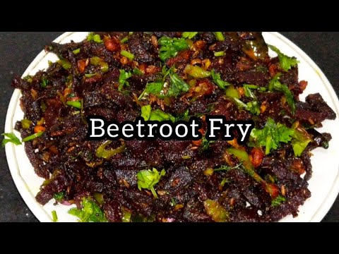 Beetroot Fry Recipe | How to Make Beetroot Fry Recipe | #Beetroot​ Poriyal | Beetroot Curry