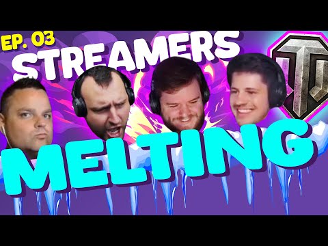 Streamers Melting in seconds - World of Tanks Funny Moments - Ep. 03