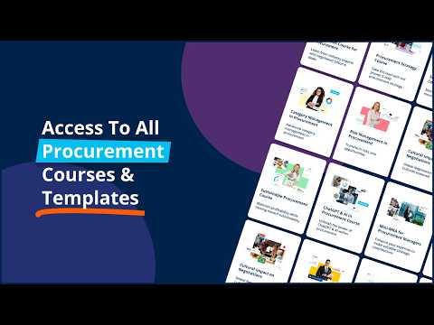 Future-Proof Your Procurement Career – Access All Our Courses & Templates