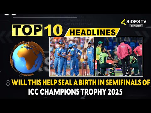 Top 10 English :  Will This Help Seal A Birth In Semifinals of ICC Champions Trophy 2025? ||