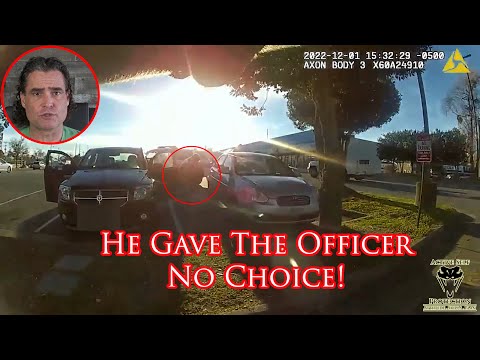 Stolen Car Investigation Leads To Officer Having To Protect His Life