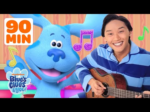 90 MINUTES of Blue's Favorite Songs & Dances w/ Josh! | Blue's Clues & You!