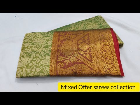 🎉Mixed Offer sarees collection (21.11.2024) Tissue & Turkey Sarees 🥰